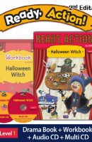 Ready Action. 1: Halloween Witch(SB+WB+CDs)