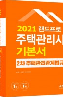 [출간예정] 랜드프로 주택관리사 2차 기본서 세트(2021)